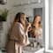 Head West Chrome Stainless Steel Beveled Wall Mirror